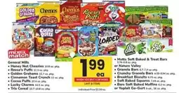 Safeway General Mills and Nature Valley Products offer