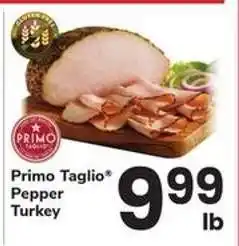 Safeway Primo Taglio Pepper Turkey offer