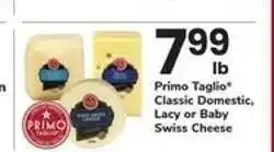 Safeway Primo Taglio Cheese offer