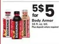 Safeway Body Armor offer