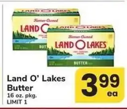 Safeway Land O Lakes Butter offer