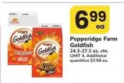 Safeway Pepperidge Farm Goldfish offer