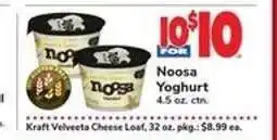Safeway Noosa Yoghurt offer
