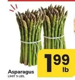 Safeway Asparagus offer