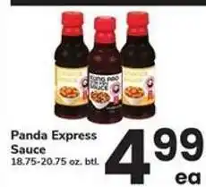 Safeway Panda Express Sauce offer