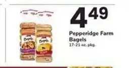 Safeway Pepperidge Farm Bagels offer