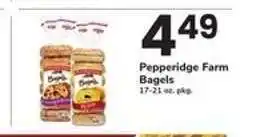 Safeway Pepperidge Farm Bagels offer