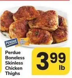 Safeway Perdue Boneless Skinless Chicken Thighs offer