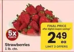 Safeway Strawberries offer