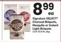 Safeway Signature Select Charcoal Briquets offer