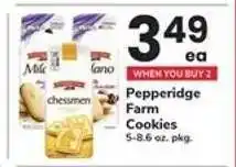Safeway Pepperidge Farm Cookies offer