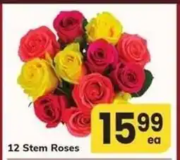 Safeway 12 Stem Roses offer