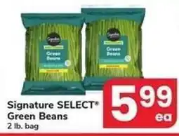 Safeway Signature SELECT Green Beans offer