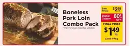 ShopRite Boneless Pork Loin Combo Pack offer