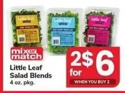 Safeway Little Leaf Salad Blends offer