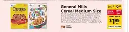 ShopRite General Mills Cereal Medium Size offer