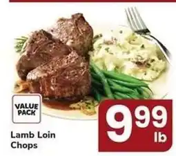 Safeway Lamb Loin Chops offer