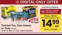 Safeway Twisted Tea, Sam Adams or Truly offer