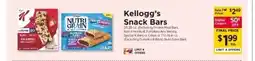 ShopRite Kellogg's Snack Bars offer