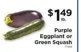 ShopRite Purple Eggplant or Green Squash offer