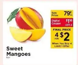 ShopRite Sweet Mangoes offer