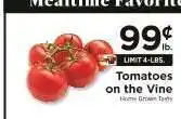ShopRite Tomatoes on the Vine offer