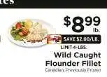 ShopRite Wild Caught Flounder Fillet offer