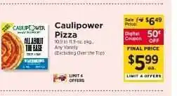 ShopRite Caulipower Pizza offer