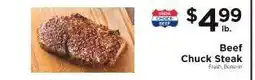 ShopRite Beef Chuck Steak offer