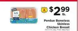 ShopRite Perdue Boneless Skinless Chicken Breast offer