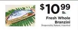 ShopRite Fresh Whole Branzini offer