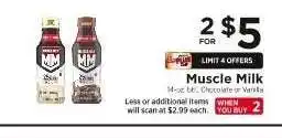 ShopRite Muscle Milk offer