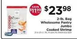 ShopRite Wholesome Pantry Jumbo Cooked Shrimp offer