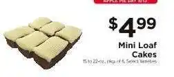 ShopRite Mini Loaf Cakes offer