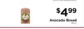 ShopRite Avocado Bread offer