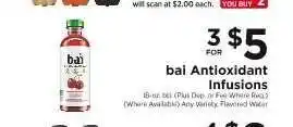 ShopRite bai Antioxidant Infusions offer