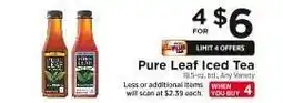 ShopRite Pure Leaf Iced Tea offer
