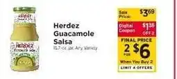 ShopRite Herdez Guacamole Salsa offer