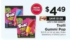ShopRite Trolli Gummi Pop offer