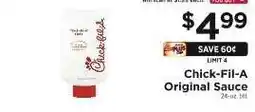 ShopRite Chick-Fil-A Original Sauce offer