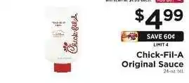 ShopRite Chick-Fil-A Original Sauce offer