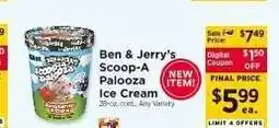 ShopRite Ben & Jerry's Scoop-A-Palooza Ice Cream offer