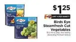 ShopRite Birds Eye Steamfresh Cut Vegetables offer