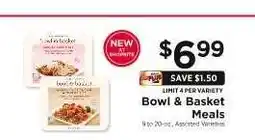 ShopRite Bowl & Basket Meals offer