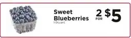 ShopRite Sweet Blueberries offer
