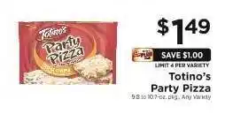 ShopRite Totino's Party Pizza offer