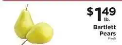 ShopRite Bartlett Pears offer