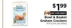 ShopRite Bowl & Basket Graham Crackers offer