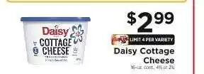 ShopRite Daisy Cottage Cheese offer
