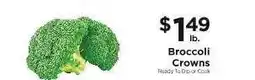 ShopRite Broccoli Crowns offer